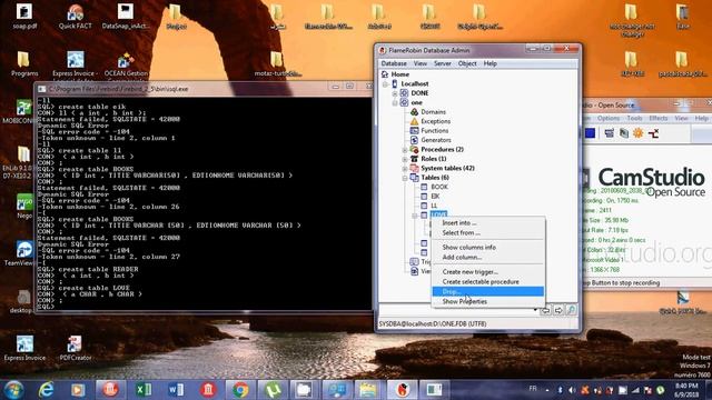 FireBird Create Table смотреть онлайн