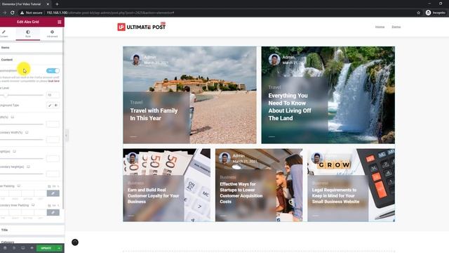 How to Use Alex Grid Widget by Ultimate Post Kit in Elementor смотреть онлайн