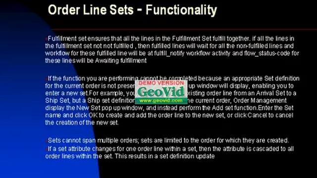 Order Line Sets in Oracle Order Management смотреть онлайн