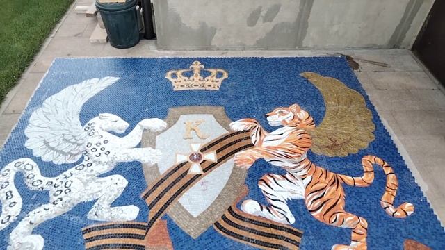 Панно из стеклянной Мозаики под заказ смотреть онлайн