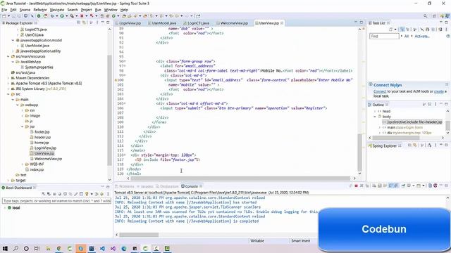 Java Project Tutorial 15 Create user login using JSP and Servlet with MYSQL смотреть онлайн