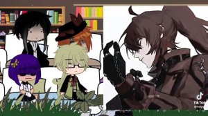 Bsd react to genshin characters||5/6|pyro characters || kyzaa.