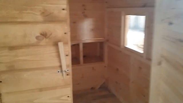 Курятник из дерева