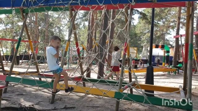 Как я покорил детский верёвочный парк. Июнь 2021. Тюмень. смотреть онлайн