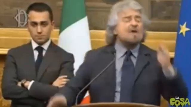 Beppe Grillo e Matteo Renzi 19-02-2014 смотреть онлайн
