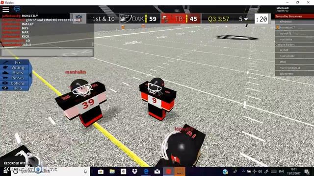 CAUGHT (LEGENDARY AMERICAN FOOTBALL ROBLOX 1) смотреть онлайн