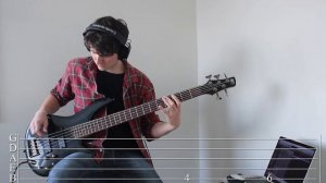Linkin Park - What I've Done (Bass cover with tab)