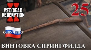 Red Dead Redemption 2 ПРОХОЖДЕНИЕ С РУССКОЙ ОЗВУЧКОЙ #25 Винтовка Спрингфилда