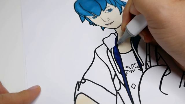 Miraculous Ladybug Season 2 Luka Coloring Book Page