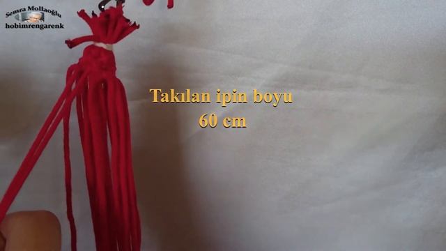 Makrome çan yapımı --- Macrame bell making --- Yılbaşı süsleri --- Christmas decorations -- DIY -- смотреть онлайн