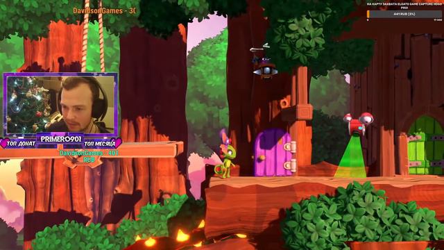 Yooka-Laylee and the Impossible Lair (#5) - Новый биом | СТРИМ | Прохождение | Мнение | RUS | смотреть онлайн