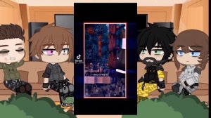 || Реакция "Beast Hunters" На Себя и На Команду Нейзи || Gacha club ||