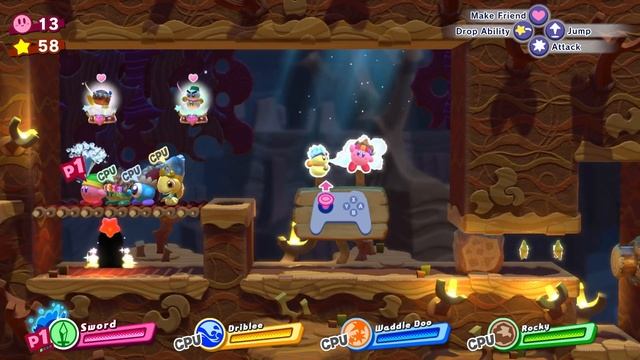 Kirby Star Allies - SUPER SUPER CUTE GAMEPLAY!! like I Don't like it... JOKES!! I do... Meuh! смотреть онлайн