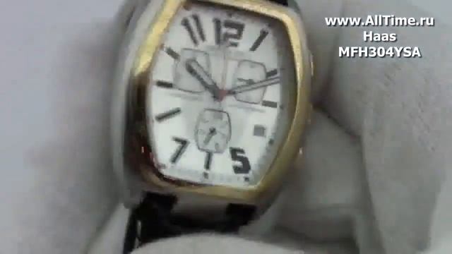 Мужские наручные швейцарские часы Haas MFH304YSA смотреть онлайн