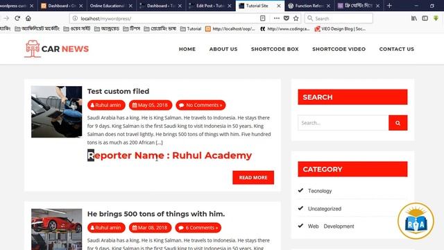 Wordpress Theme Development part-49.How to Create Custom Fields in WordPress without Plugin Tutoria смотреть онлайн