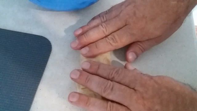 Оладьи с черничным джемом