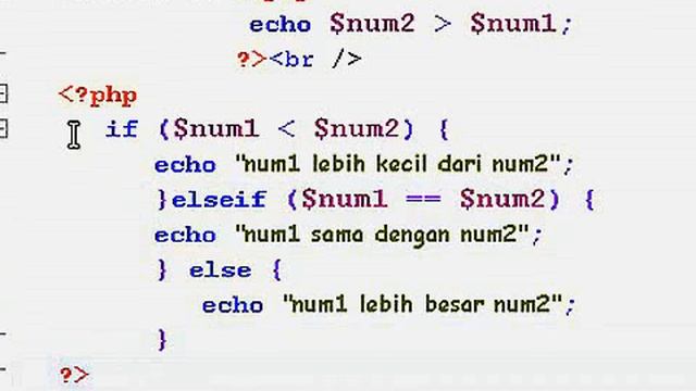 17. php - logical operator if-else-elseif смотреть онлайн