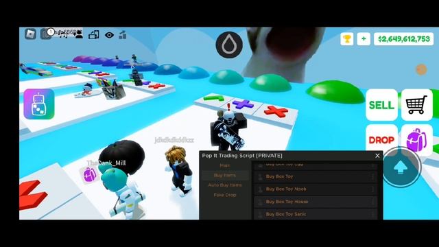 Pop It Trading Script | Fake Drop & More | Hydrogen and Fluxus - Roblox Mobile Exploiting смотреть онлайн