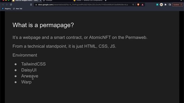 Building Widgets for Permapages - How they work? (Part 1) смотреть онлайн