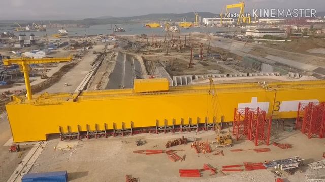 Строительство док-камеры ССК 