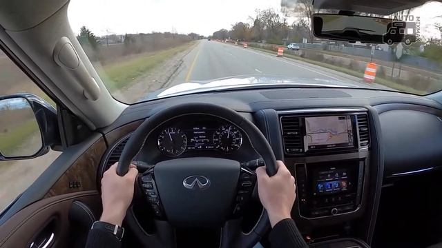 Дорожный тест драйв 2021 INFINITI QX80 | Test Drive 2021 INFINITI QX80