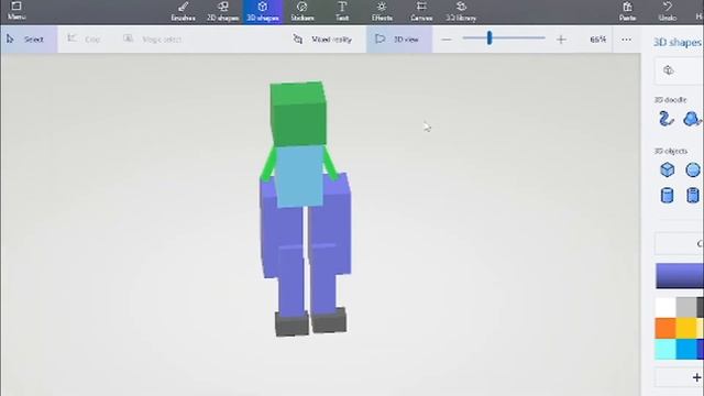 Drawing MORE Minecraft Mobs in Paint 3D смотреть онлайн