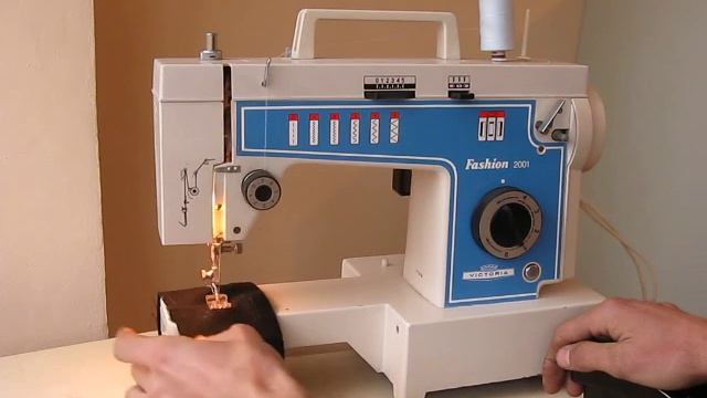 Sewing machine Швейная машина Victoria Fashion 2001 test смотреть онлайн