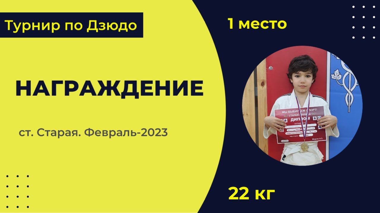4. Награждение [Февраль 2023]