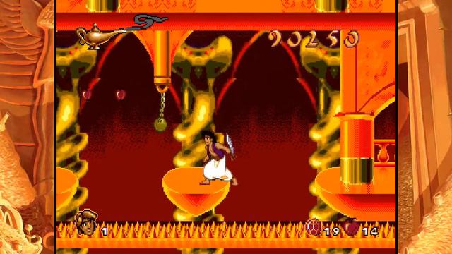 Disney's Aladdin - Прохождение игры на русском - Дворец султана [#3] ФИНАЛ смотреть онлайн