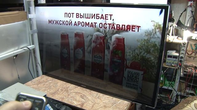 220`Samsung UE40F6100AK разбитый на запчасти, восстановил -можно смотреть смотреть онлайн