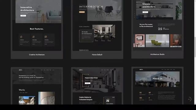 Archo - Vue Architecture and Interior Template corporate creative смотреть онлайн