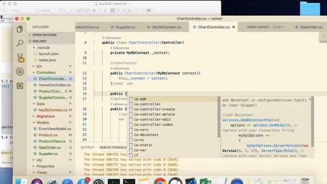ASP .NET Core: Chart JS , Part-2 смотреть онлайн