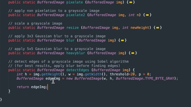 Java: Edge Detection | How to Code Image Filter Algorithms in Java смотреть онлайн