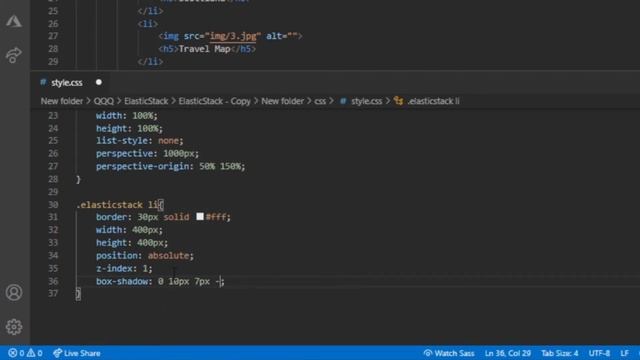 Elastic image slider using html css js || draggable slider js || Animation effect смотреть онлайн