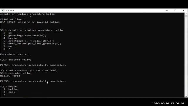 Concept of Stored Procedures and Functions in RDBMS (CSE 3523S) смотреть онлайн