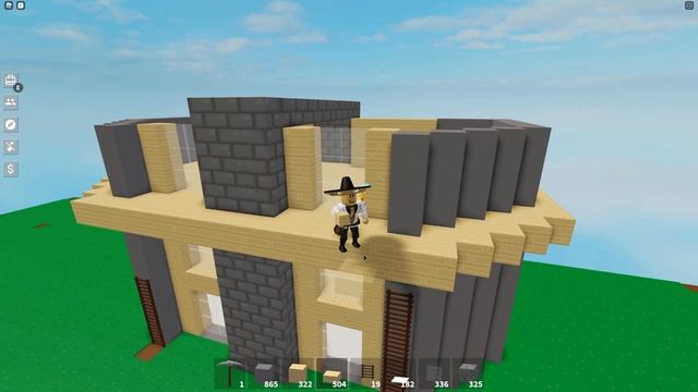 Roblox Skyblock modern house build tutorial смотреть онлайн