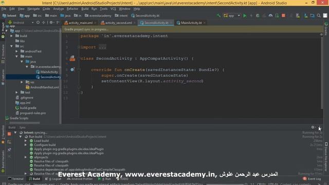 5.1 Kotlin, Sending Data From Main Activity To Another Activity(Intent) Part 1 смотреть онлайн