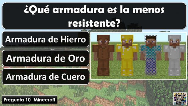 ¿Cuánto Sabes de "MINECRAFT"? Test/Trivial/Quiz смотреть онлайн