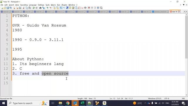 Python Online Training Demo Recording (5th Feb 2023) смотреть онлайн