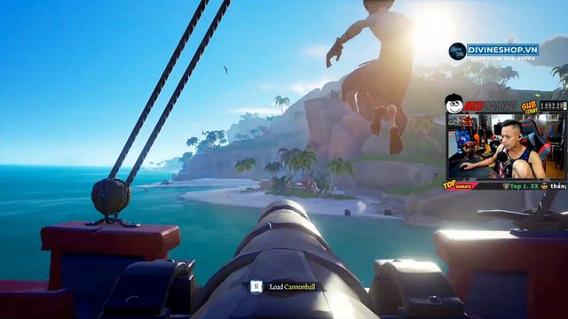 Sea of Thieves #2 - Nhức đầu đánh Boss nghìn máu, chế biến cá mồng đốc cho Hiếu Lợn ăn. смотреть онлайн