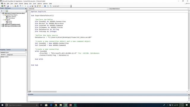 How To Pull Data From Access Using VBA смотреть онлайн