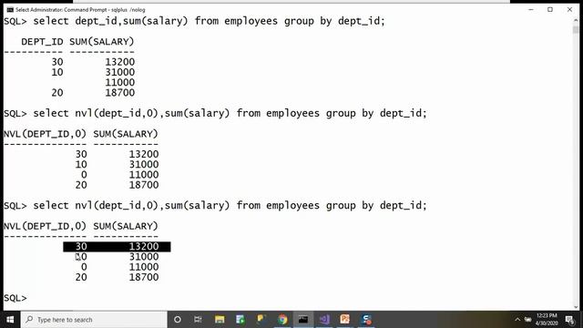 #24 Group Functions in SQL (Hindi) || Aggregate functions in SQL смотреть онлайн