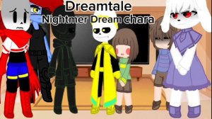 реакция Undertale на ау чары и санса