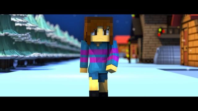 Reverse - EnchantedMob - To The Bone - Minecraft Undertale Music Video