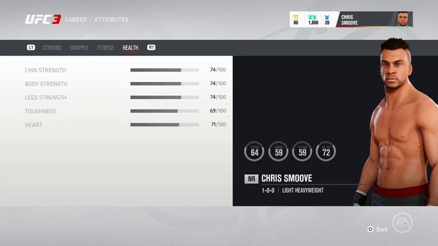 UFC 3 GOAT Career Mode - Creation and Debut! EA Sports UFC 3 Gameplay PS4 смотреть онлайн