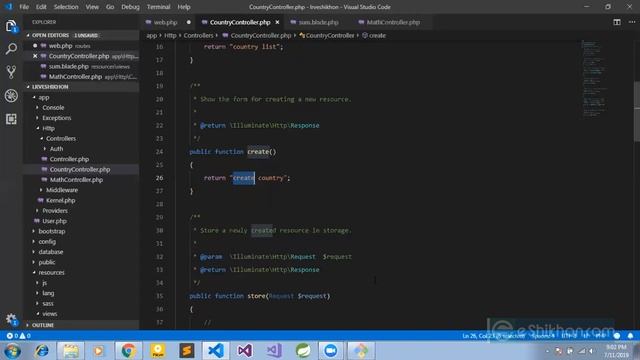 Laravel Class 5 Laravel Tutorial Bangla Tutorial смотреть онлайн