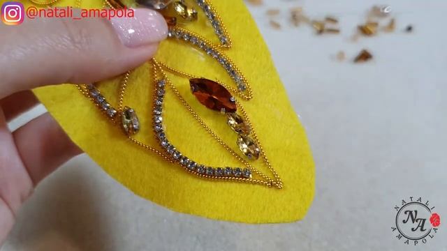? БРОШЬ "ПЕРО" из бисера/Вышивка броши из бисера/Feather brooch/Мастер класс/Natali Amapola смотреть онлайн