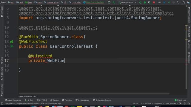 제15편 Spring Boot Webflux 빌드하기 02 - Mono Controller만들기 Webflux test code만들기 смотреть онлайн