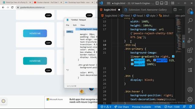 UI Login MDB || Bootstrap 5.2 смотреть онлайн