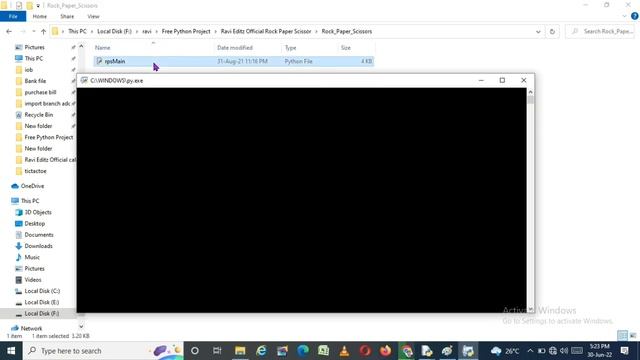 Free Rock Paper Scissor Game Python Project with source code || Python Tutorial || #ravieditz смотреть онлайн